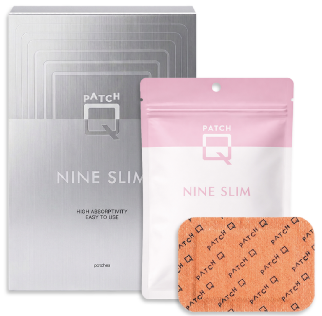 Патчи Q Nine Slim для похудения живота, антицеллюлитные, 10 шт